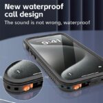 For iPhone 15 Pro Max RedPepper Shockproof IP68 Waterproof PC + TPU Protective Case(Black) - Image 7
