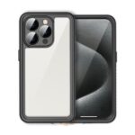 For iPhone 15 Pro RedPepper Shockproof IP68 Waterproof PC + TPU Protective Case(Black) - Image 3