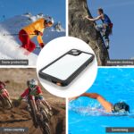 For iPhone 15 Plus RedPepper Shockproof IP68 Waterproof PC + TPU Protective Case(Black) - Image 5