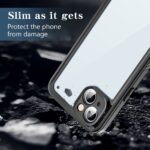 For iPhone 15 Plus RedPepper Shockproof IP68 Waterproof PC + TPU Protective Case(Black) - Image 7