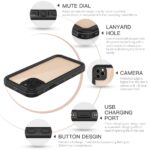 For iPhone 12 mini RedPepper Shockproof Scratchproof Dust-proof PC + TPU Protective Case(Black) - Image 6