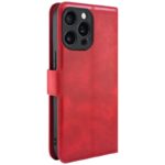 For iPhone 15 Pro IMAK Count Series Flip Leather Phone Case(Red) - Image 3