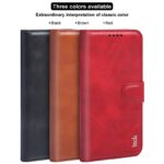 For iPhone 15 Pro IMAK Count Series Flip Leather Phone Case(Black) - Image 4