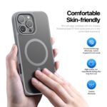 For iPhone 16 Pro Max DUX DUCIS Yind Series MagSafe TPU Hybrid PC Phone Case(Grey) - Image 4