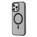 For iPhone 16 Pro Max Mutural Airbag Anti-fall MagSafe Magnetic Phone Case(Black)