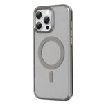 For iPhone 16 Pro Max Mutural Airbag Anti-fall MagSafe Magnetic Phone Case(Grey)