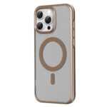 For iPhone 16 Pro Max Mutural Airbag Anti-fall MagSafe Magnetic Phone Case(Desert Gold)