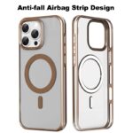 For iPhone 16 Pro Max Mutural Airbag Anti-fall MagSafe Magnetic Phone Case(Grey) - Image 2