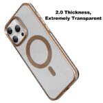 For iPhone 16 Pro Max Mutural Airbag Anti-fall MagSafe Magnetic Phone Case(Grey) - Image 3