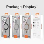 For iPhone 16 Pro Max Mutural Airbag Anti-fall MagSafe Magnetic Phone Case(Grey) - Image 7