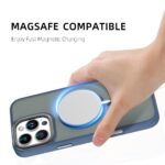 For iPhone 16 Pro Max Mutural Skin Feel Series Frosted MagSafe Magnetic Phone Case(Pink) - Image 6