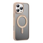 For iPhone 16 Pro Max Mutural Armor Series MagSafe Magnetic Holder Phone Case(Desert Gold)