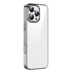 For iPhone 16 Pro Max Mutural Jiantou Series Electroplating Hybrid PC Phone Case(Grey)