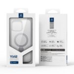 For iPhone 16 Pro Max DUX DUCIS Yind Series MagSafe TPU Hybrid PC Phone Case with Stand(Grey) - Image 8