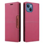 For iPhone 15 GQUTROBE G01 RFID Anti-theft Leather Phone Case(Red) - Image 2