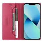 For iPhone 15 GQUTROBE G01 RFID Anti-theft Leather Phone Case(Red) - Image 3