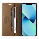 For iPhone 15 GQUTROBE G01 RFID Anti-theft Leather Phone Case(Brown) - Image 3