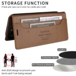 For iPhone 15 GQUTROBE G01 RFID Anti-theft Leather Phone Case(Brown) - Image 7