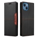 For iPhone 15 GQUTROBE G01 RFID Anti-theft Leather Phone Case(Black) - Image 2