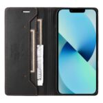 For iPhone 15 GQUTROBE G01 RFID Anti-theft Leather Phone Case(Black) - Image 3