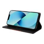 For iPhone 15 GQUTROBE G01 RFID Anti-theft Leather Phone Case(Black) - Image 4