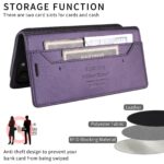 For iPhone 15 GQUTROBE G01 RFID Anti-theft Leather Phone Case(Purple) - Image 7