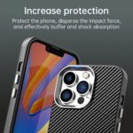 For iPhone 12 Pro Carbon Fiber Series IMD Phone Case(Black) - Image 7