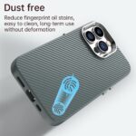 For iPhone 12 Pro Carbon Fiber Series IMD Phone Case(Grey) - Image 4
