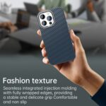 For iPhone 12 Pro Carbon Fiber Series IMD Phone Case(Blue) - Image 6