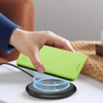 For iPhone 12 / 12 Pro RC01 Dual-Folded Magnetic Suction RFID Leather Phone Case(Grass Green) - Image 8