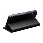 For iPhone 16 Pro Max QIALINO Classic Gen2 Genuine Leather Phone Case(Black) - Image 4