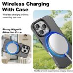 For iPhone 16 Pro Max IMAK Candy Series Shockproof MagSafe Phone Case(Black) - Image 2