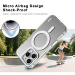 For iPhone 16 Pro Max IMAK Candy Series Shockproof MagSafe Phone Case(White) - Image 3