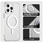 For iPhone 15 Pro IMAK Candy Series Shockproof MagSafe Phone Case(White) - Image 2