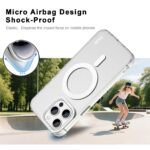 For iPhone 15 Pro IMAK Candy Series Shockproof MagSafe Phone Case(White) - Image 4