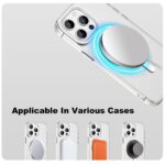 For iPhone 15 Pro IMAK Candy Series Shockproof MagSafe Phone Case(White) - Image 5