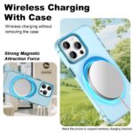 For iPhone 15 Pro IMAK Candy Series Shockproof MagSafe Phone Case(Blue) - Image 3