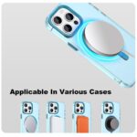 For iPhone 15 Pro IMAK Candy Series Shockproof MagSafe Phone Case(Blue) - Image 5