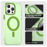 For iPhone 15 Pro IMAK Candy Series Shockproof MagSafe Phone Case(Green) - Image 2