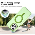 For iPhone 15 Pro IMAK Candy Series Shockproof MagSafe Phone Case(Green) - Image 4