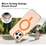 For iPhone 15 Pro IMAK Candy Series Shockproof MagSafe Phone Case(Orange) - Image 4