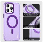 For iPhone 15 Pro IMAK Candy Series Shockproof MagSafe Phone Case(Purple) - Image 2