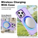 For iPhone 15 Pro IMAK Candy Series Shockproof MagSafe Phone Case(Purple) - Image 3