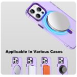 For iPhone 15 Pro IMAK Candy Series Shockproof MagSafe Phone Case(Purple) - Image 5