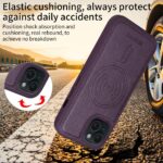 For iPhone 15 BETOPNICE Horizontal Flip Detachable MagSafe Wallet Phone Case(Purple) - Image 7
