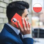 For iPhone 12 / 12 Pro Geometric Pattern RFID Leather Phone Case(Red) - Image 6