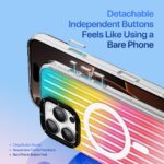 For iPhone 16 Pro Max DUX DUCIS ZEST Series Colorful Gradient MagSafe Magnetic Phone Case(Gradient Rainbow) - Image 5