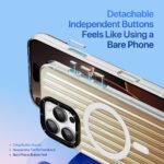 For iPhone 16 Pro Max DUX DUCIS ZEST Series Colorful Gradient MagSafe Magnetic Phone Case(Gradient Desert Gold) - Image 5