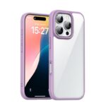 For iPhone 16 Pro Max iPAKY Bright Color Series Shockproof PC+TPU Phone Case(Purple)