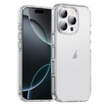 For iPhone 16 Pro Max iPAKY Phantom Series Shockproof PC+TPU Phone Case(Matte White)